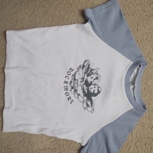 ROCK MORE angel crop top 00s style